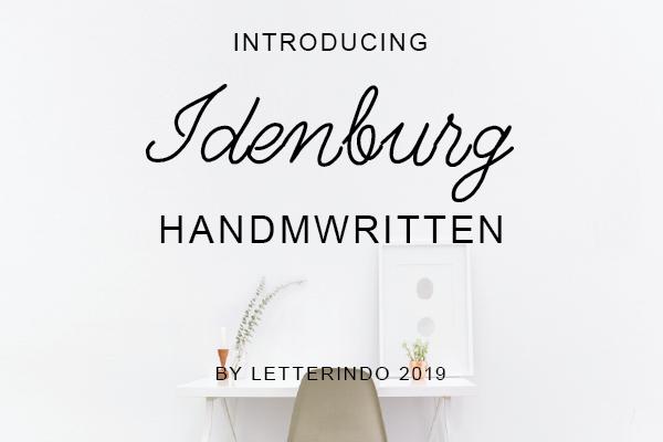 Idenburg Font