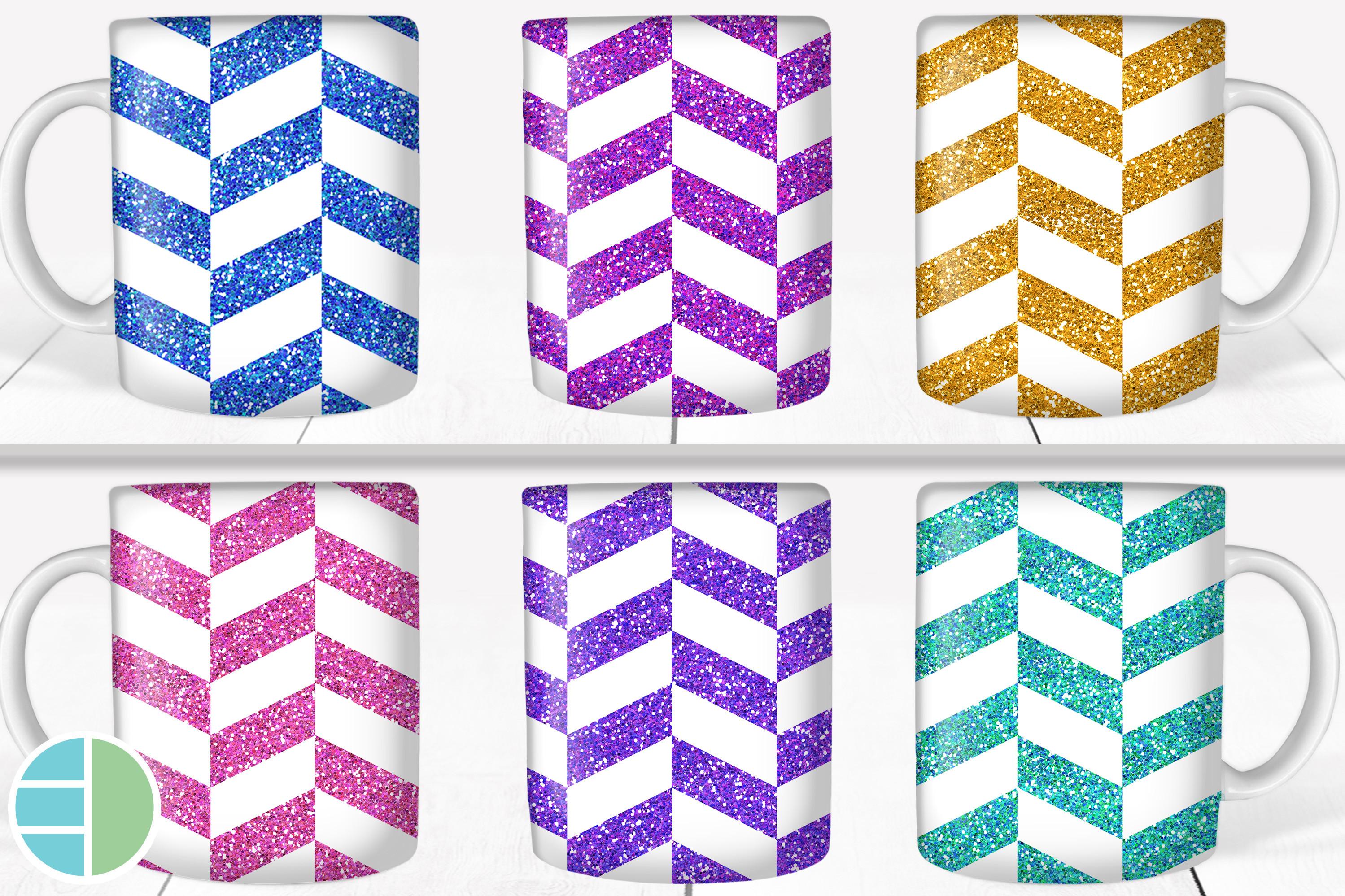 Chevron Mug Sublimation Designs