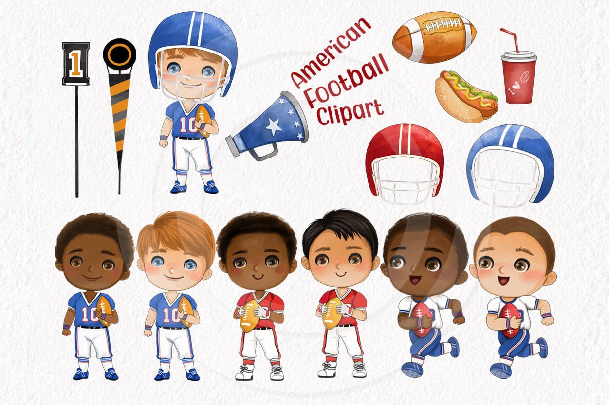 American Football Clipart