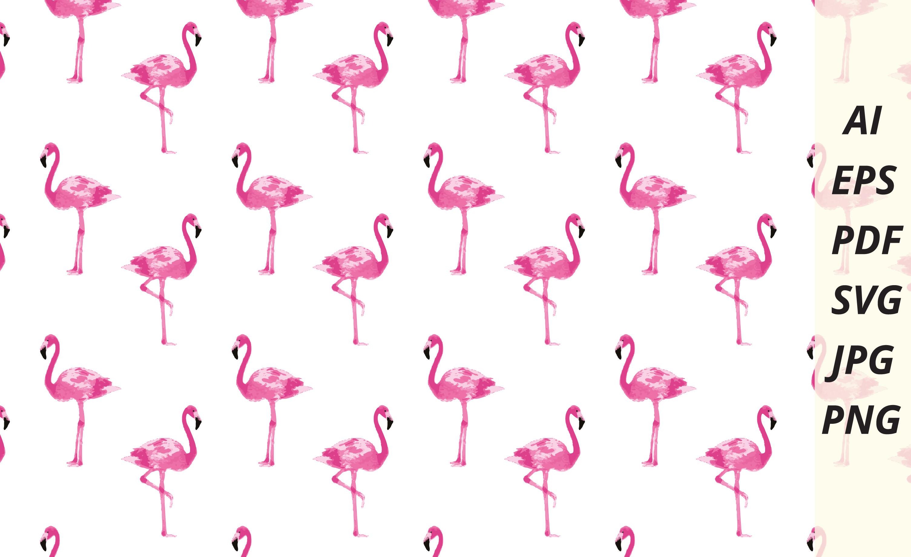 Stork Seamless  Pattern Digital Paper.
