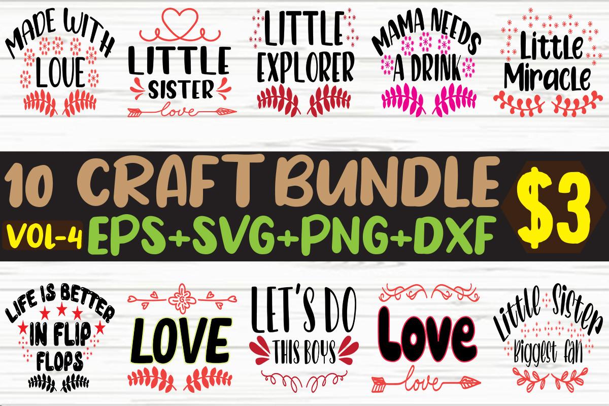 CRAFT BUNDLE 10 DESIGN. Vol.4