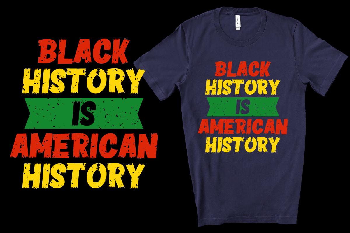 Black History T-Shirt Design
