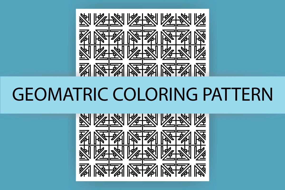 Geometric Coloring Pattern