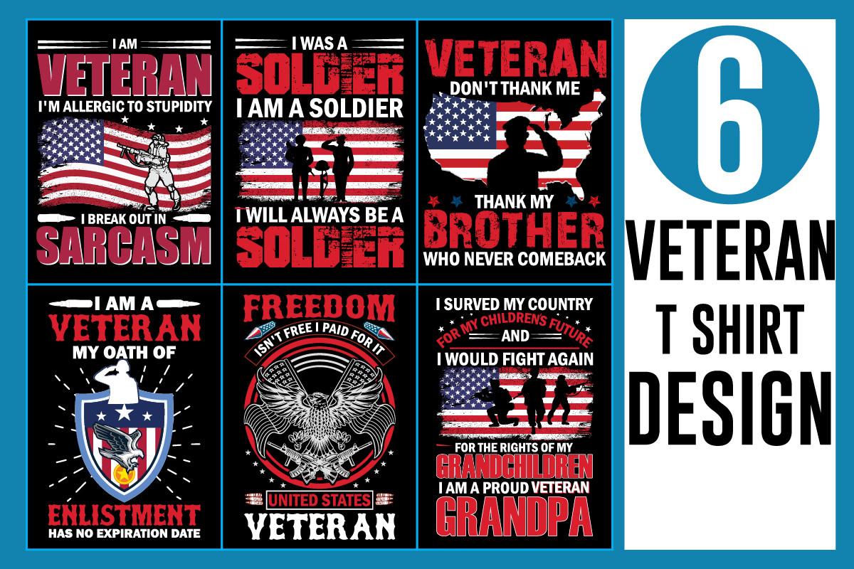Veteran T Shirt Design Bundle | T-Shirt