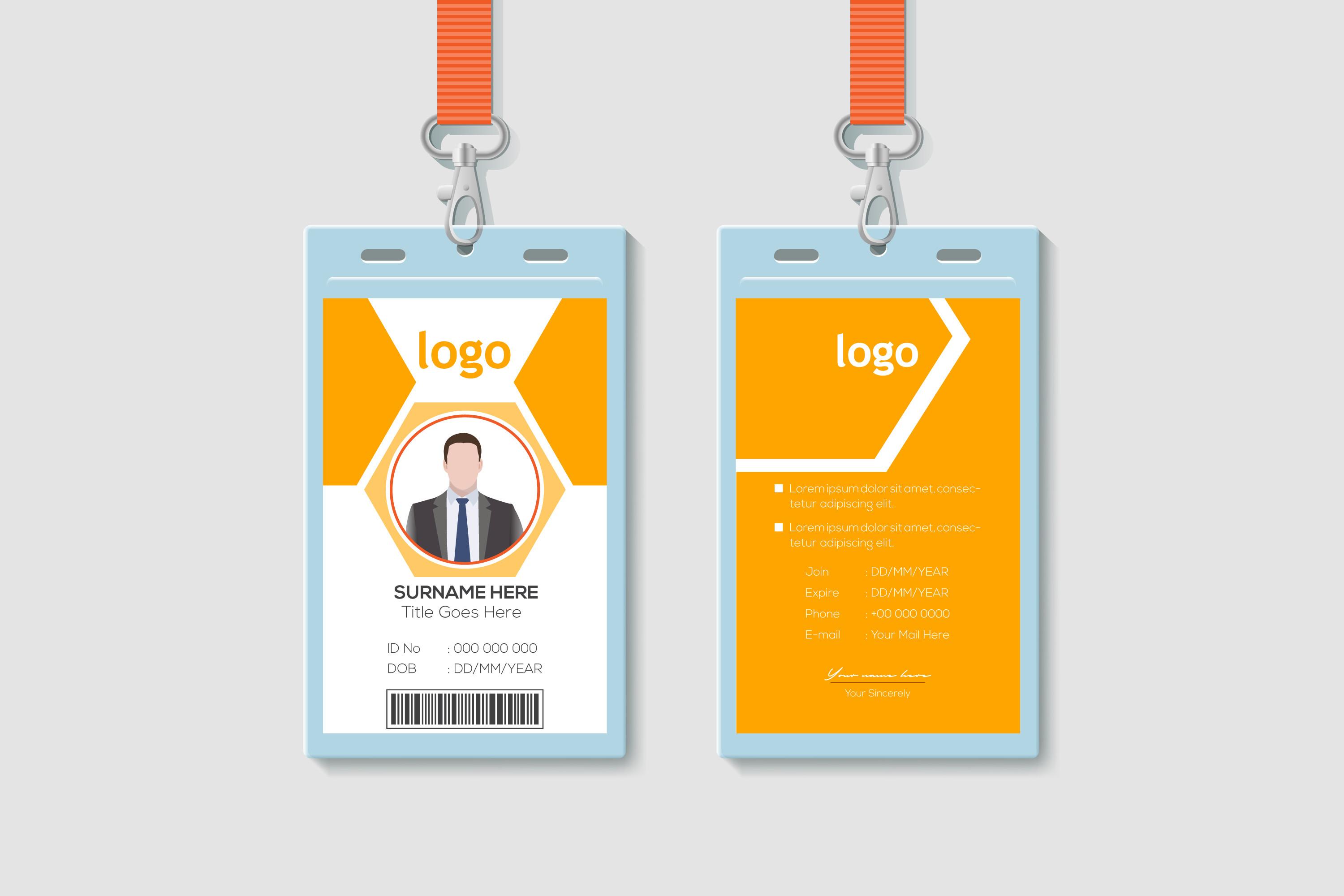 Multipurpose Identity Card Template