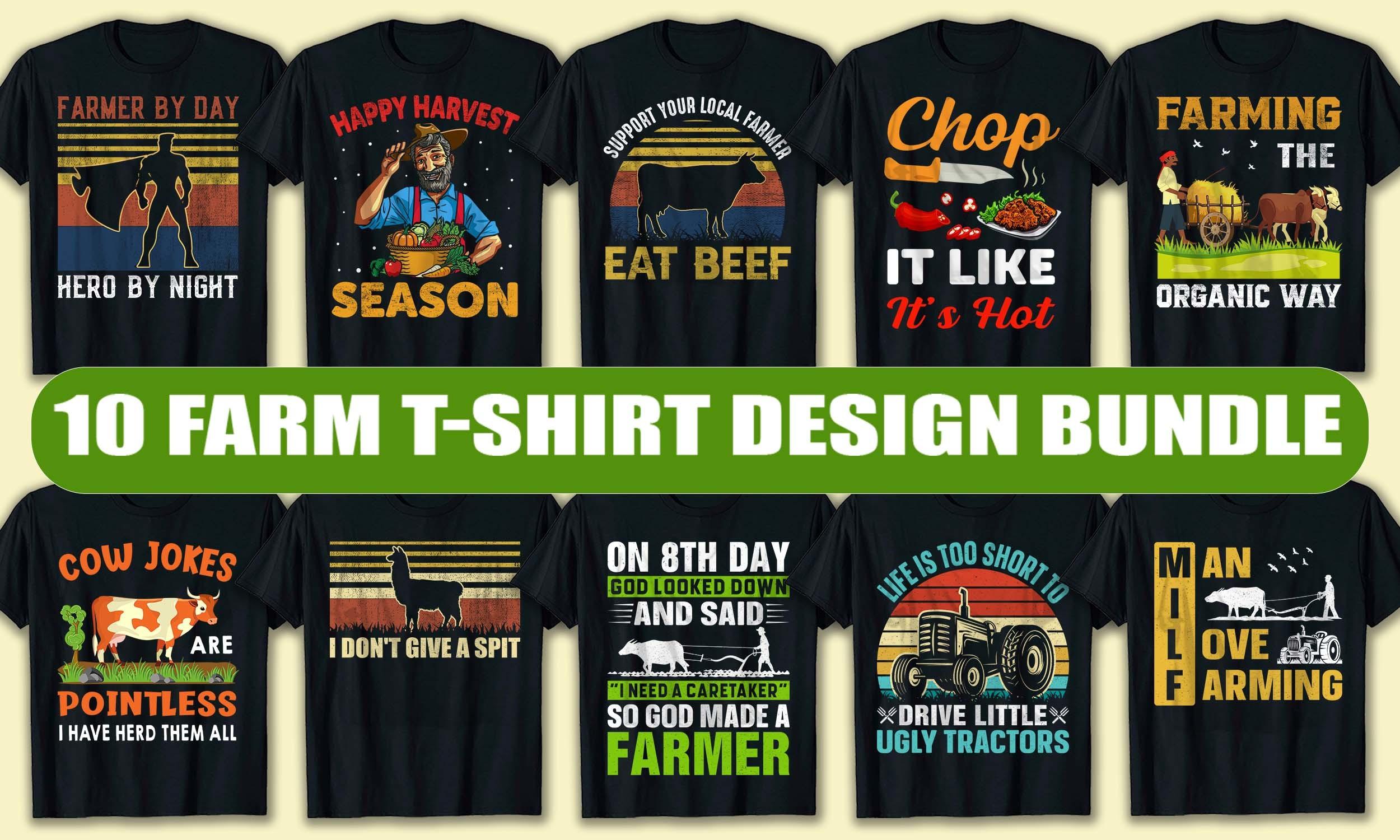 Farm T Shirt Design Bundle