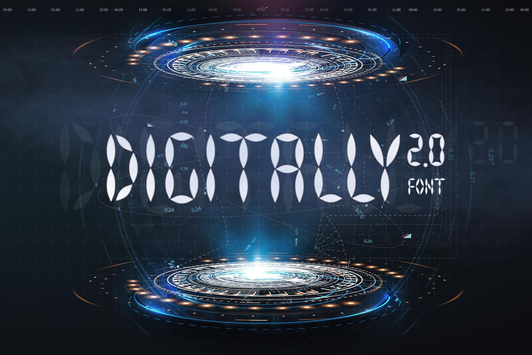 Digitally Font