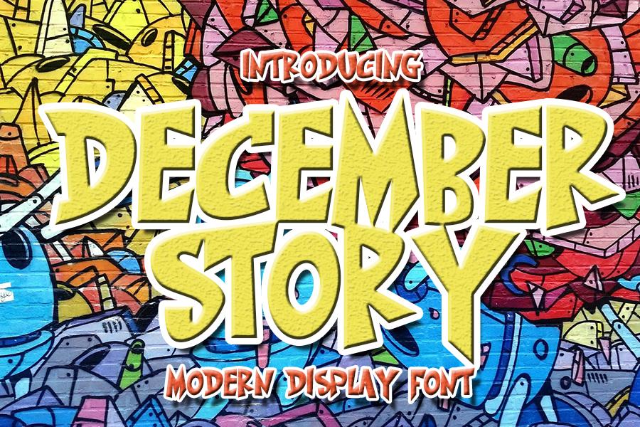 December Story Font