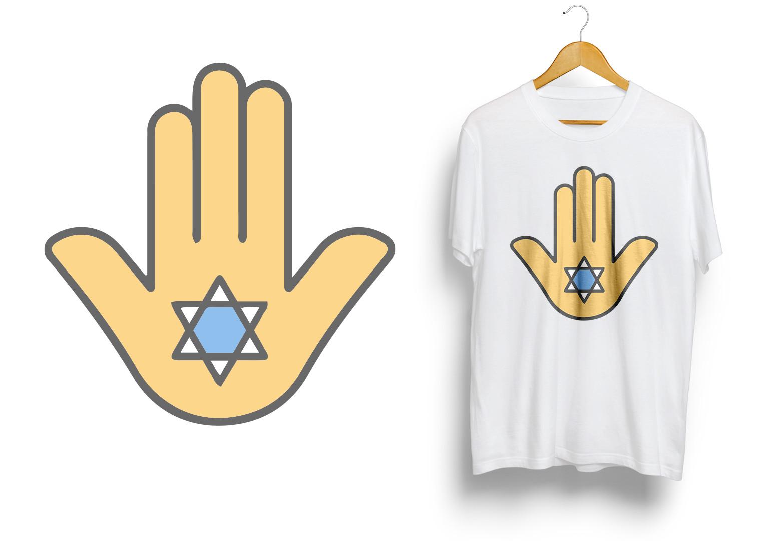 Hamas Hand Vector T-Shirt Design