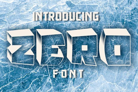 Zero Font