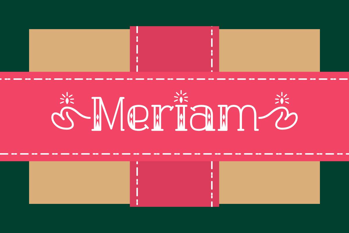 Meriam Font