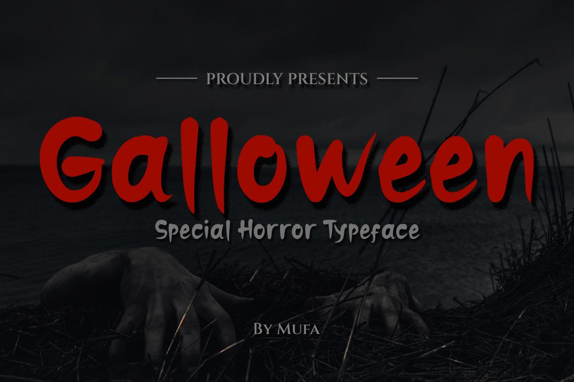 Galloween Font