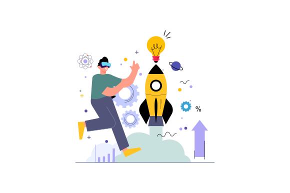 Innovation Concept with Ideas