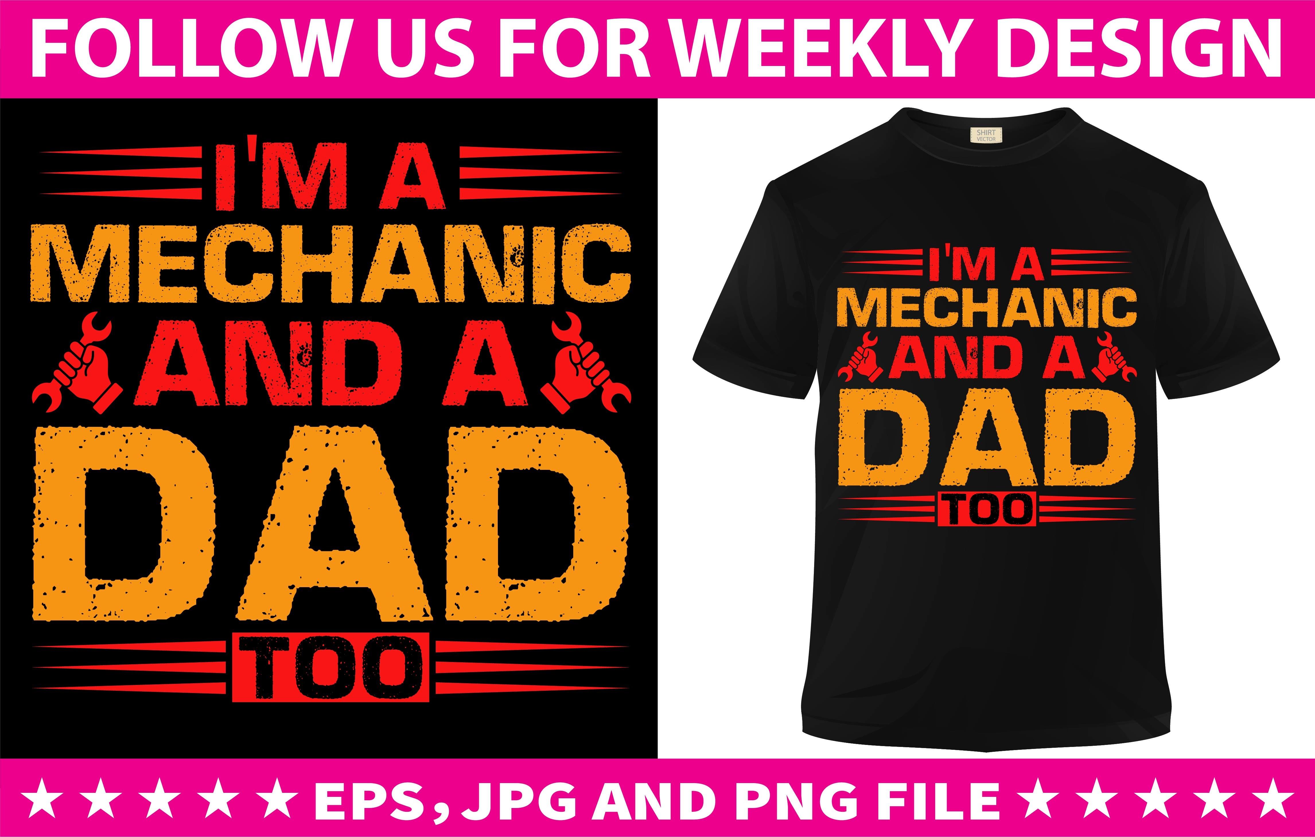 Mechanic T Shirt Design Bundle