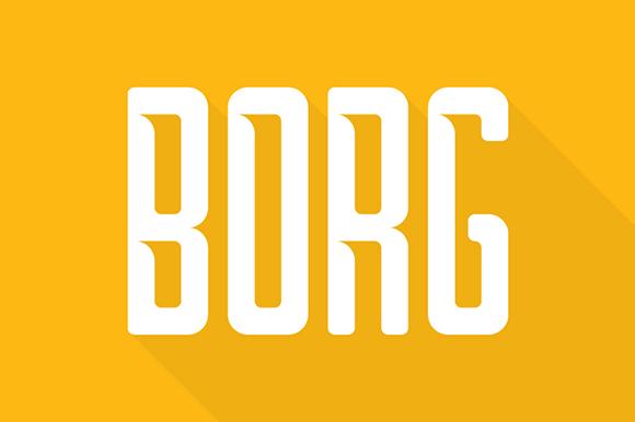 Borg Font