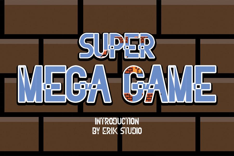 Super Mega Game Font