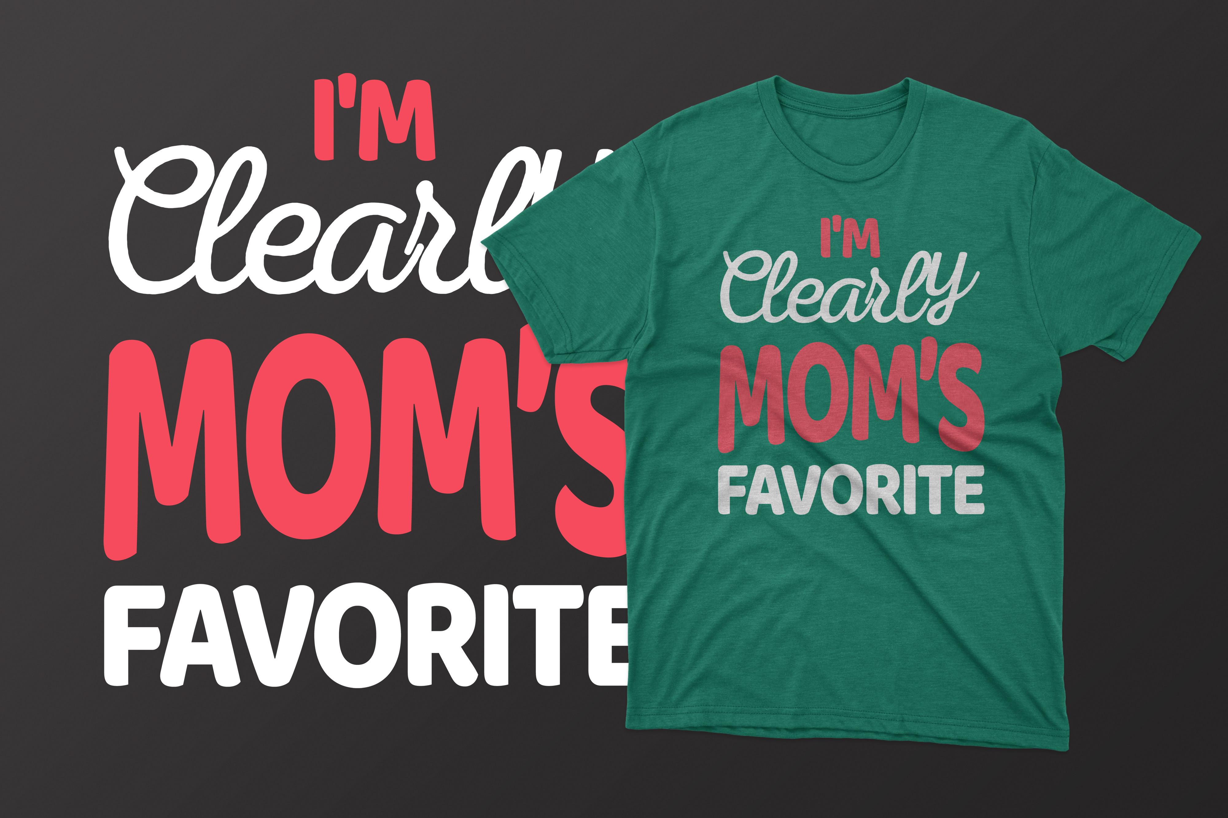 Mother or Mom Typography T Shirt Design