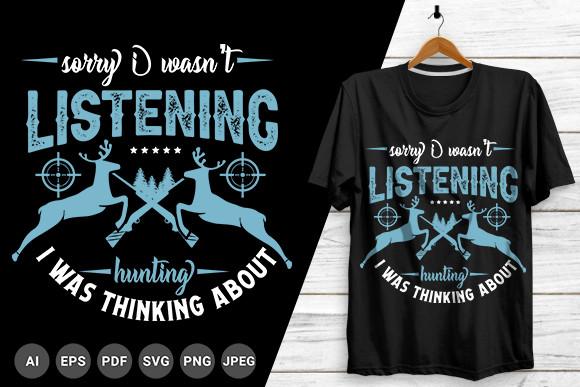 Hunting Deer T-shirt Design