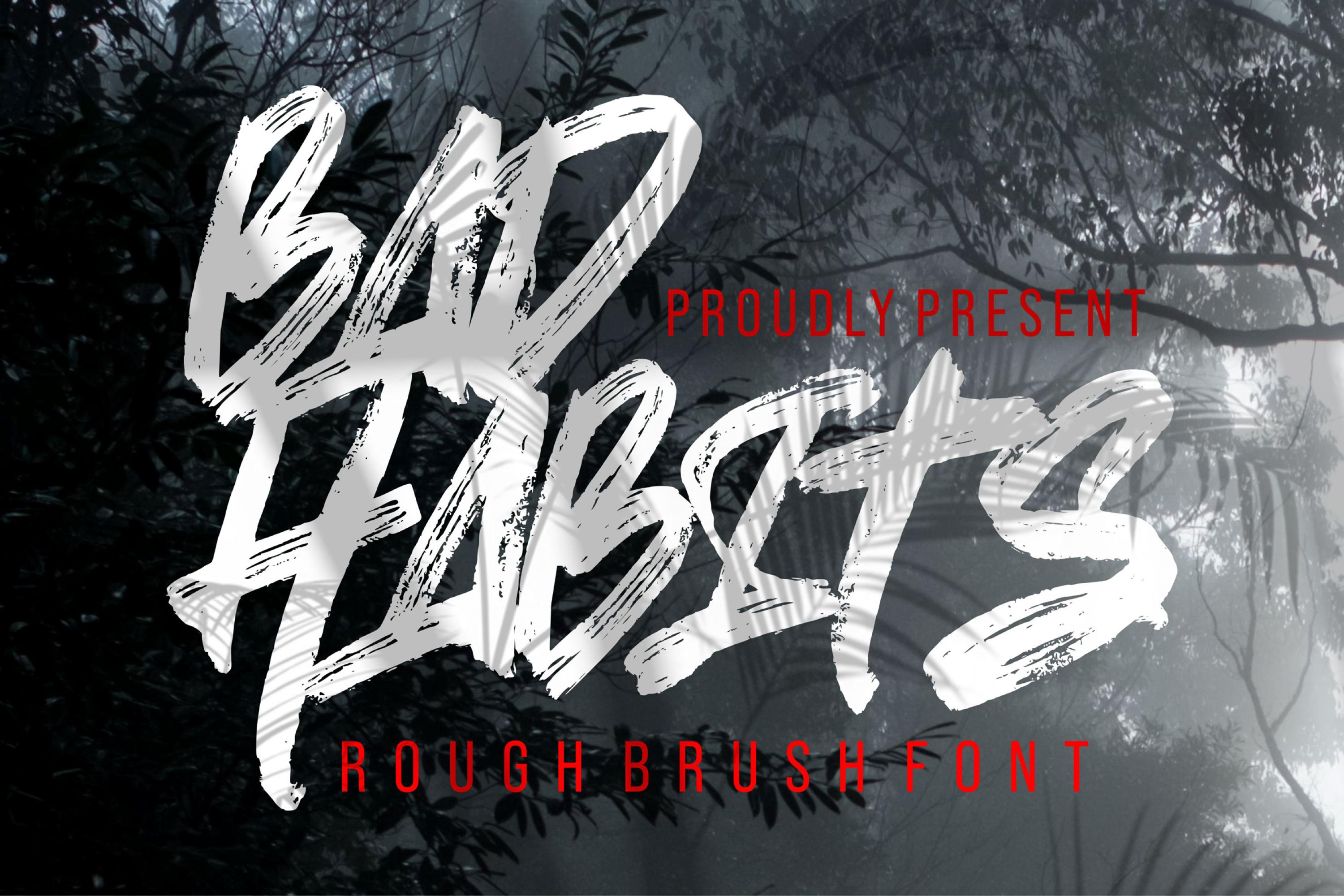 Bad Habits Font