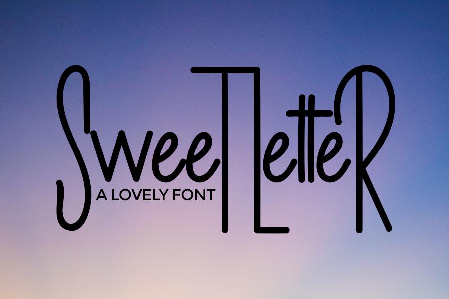 SweeT LetteR Font