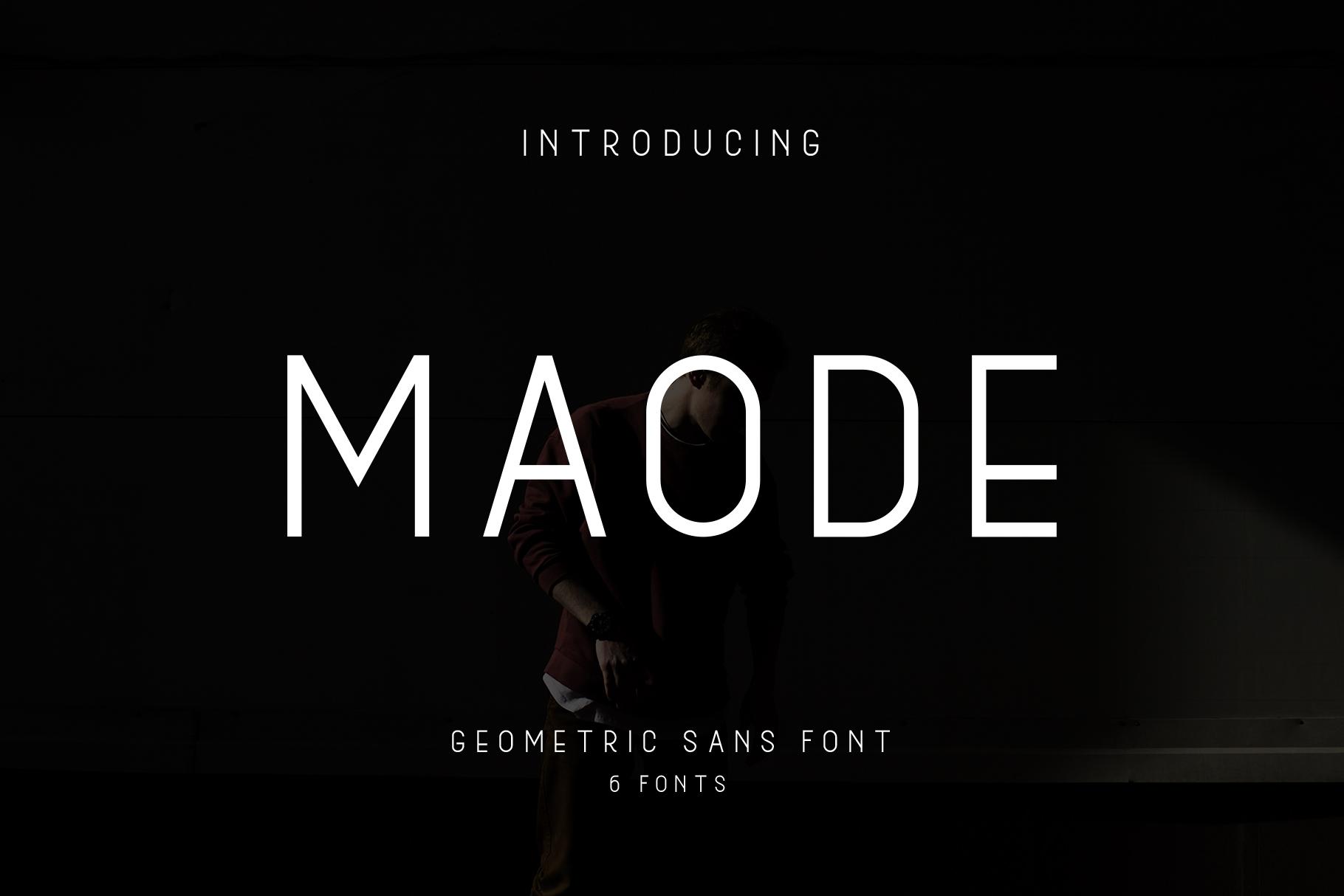 Maode Family Font