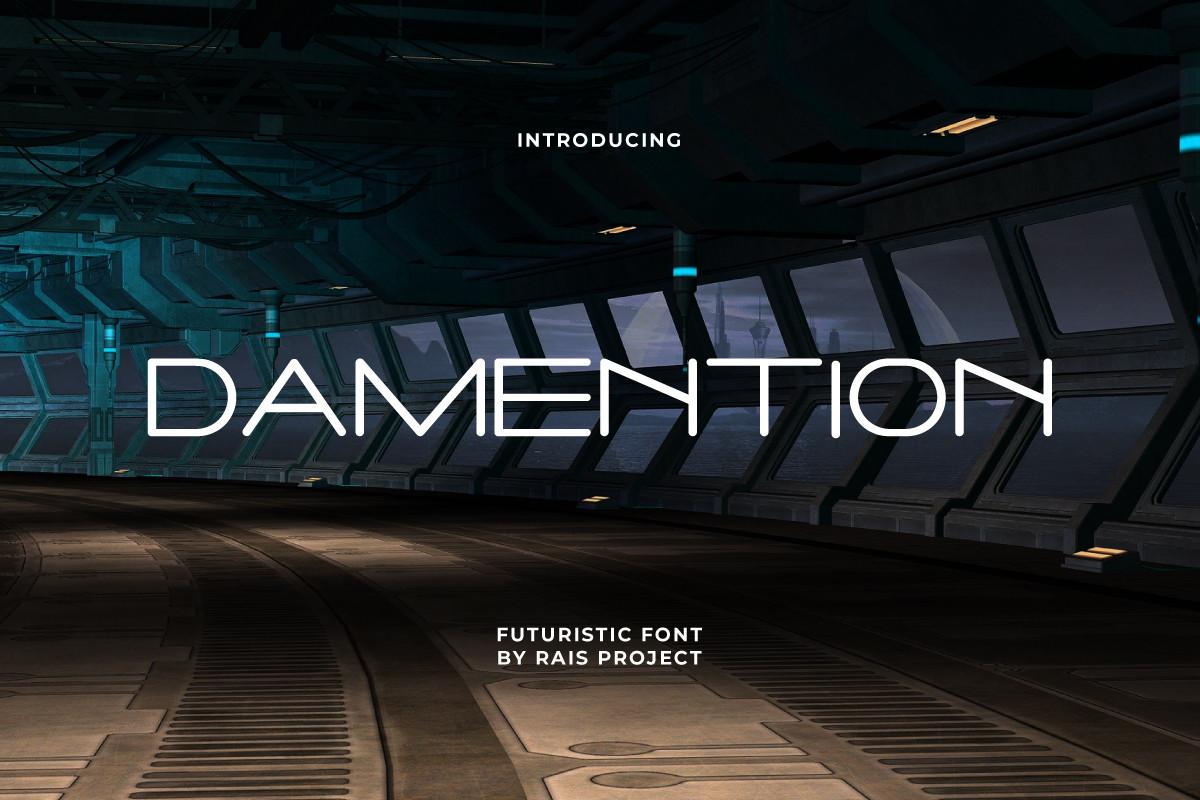 Damention Font