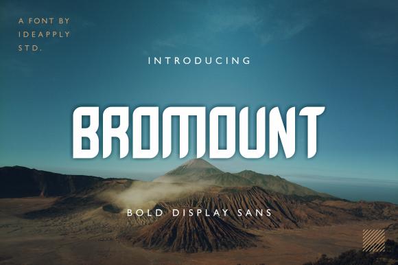 Bromount Font
