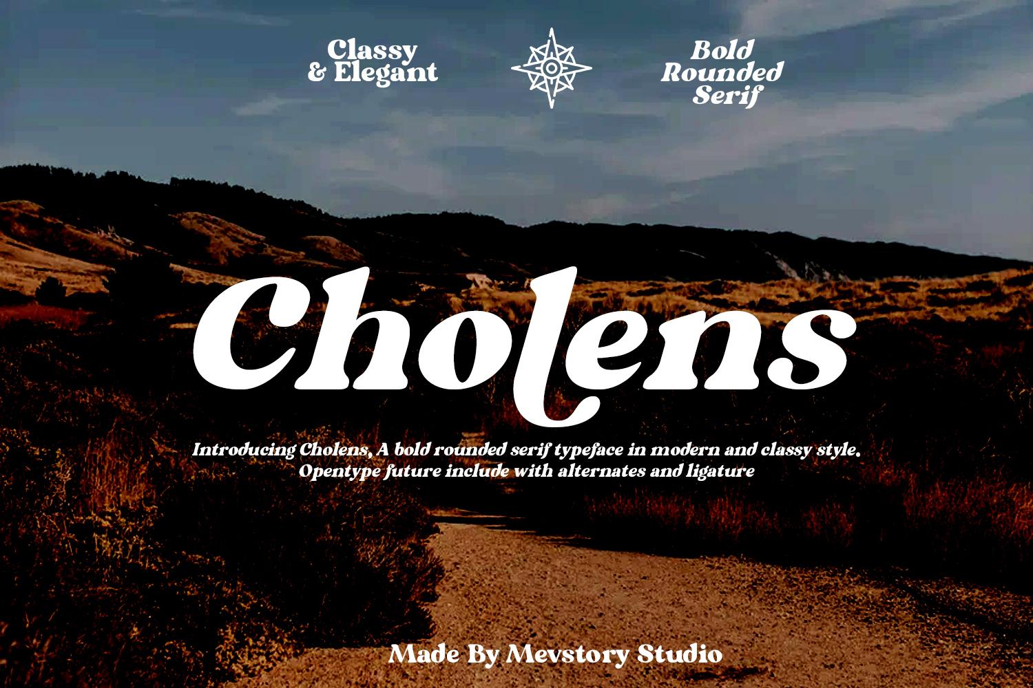 Cholens Font