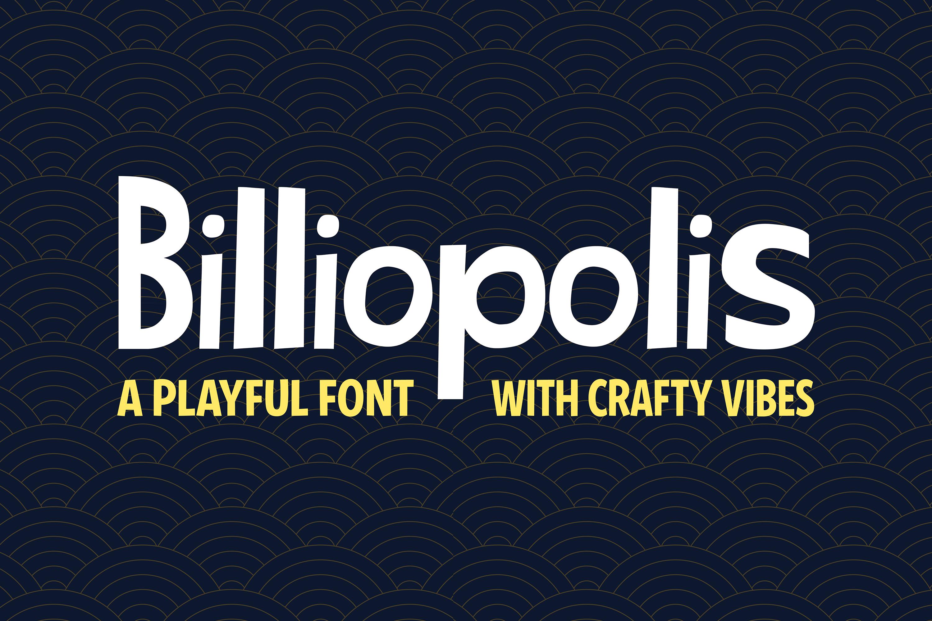 Billiopolis Font