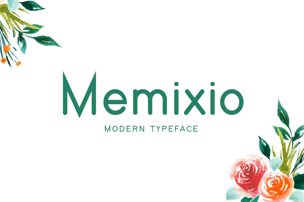 Memixio Font