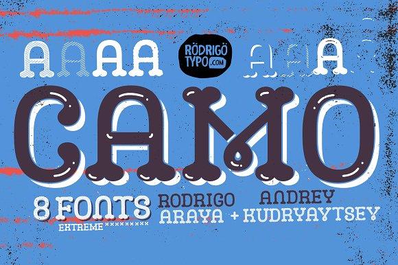 Camo Font