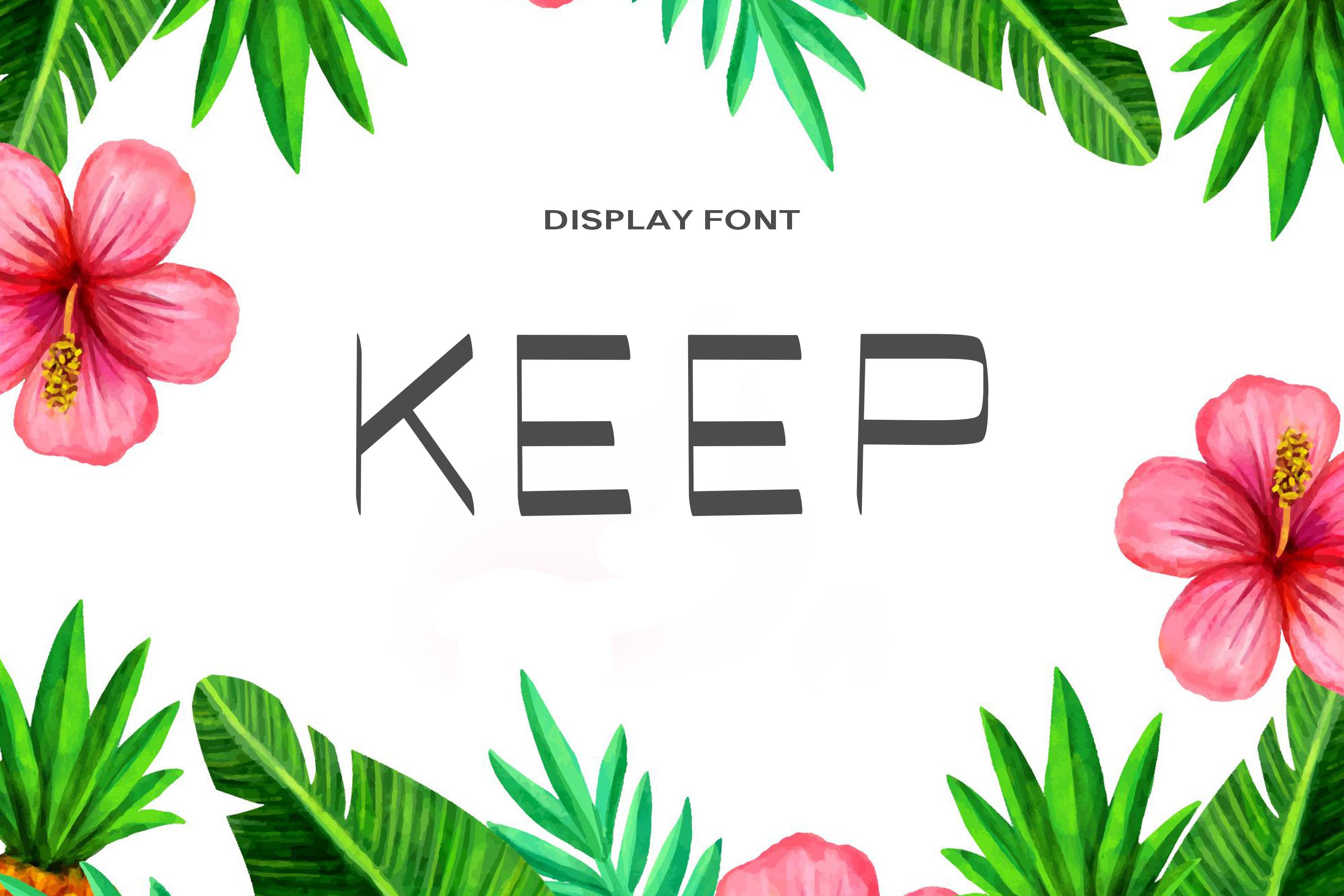 Keep Font