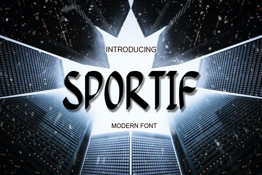 Sportif Font