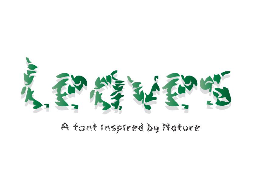 Leaves Font