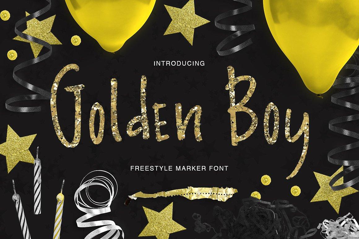 Golden Boy Font