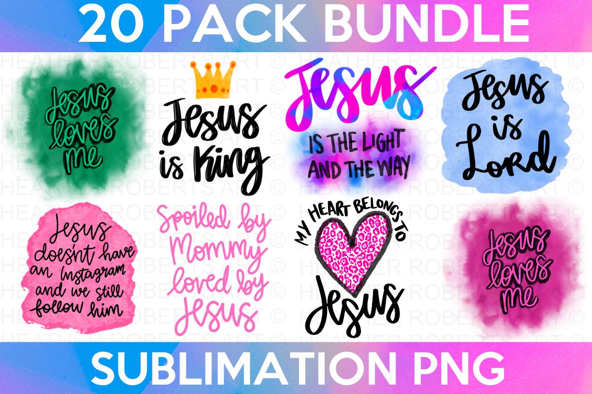 Jesus Sublimation Bundle