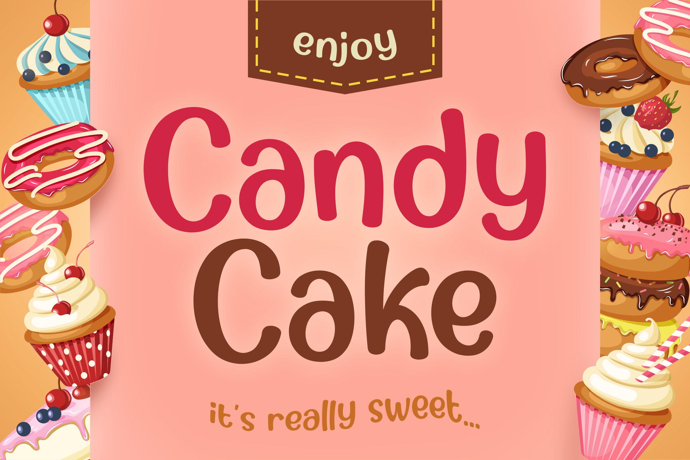 Candy Cake Font