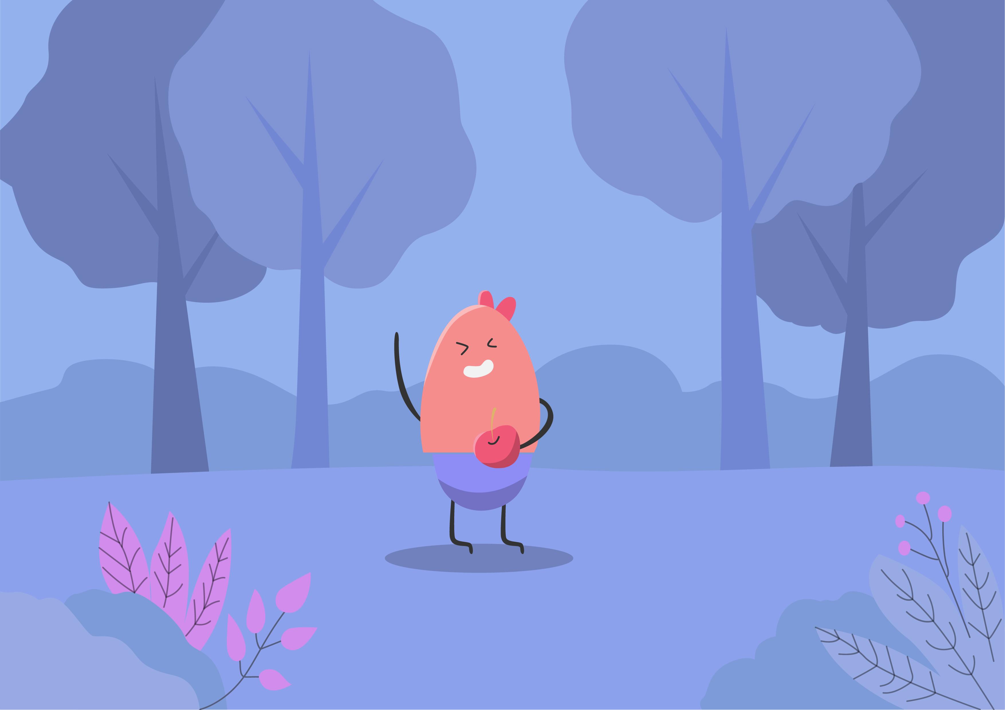 Cute Peanut Dumb Illustration #449
