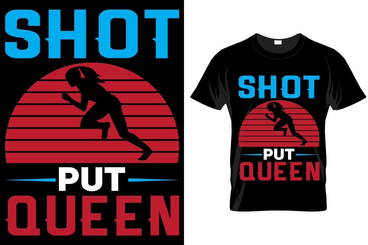 Track and Field T Shirt Design SVG