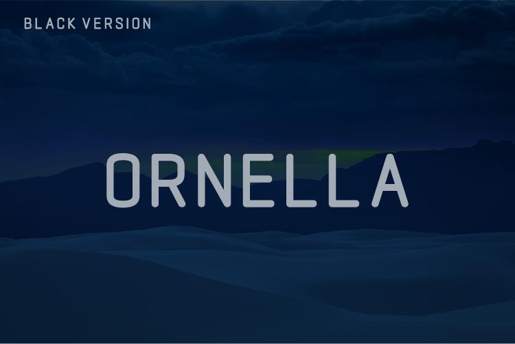 Ornella Black Font