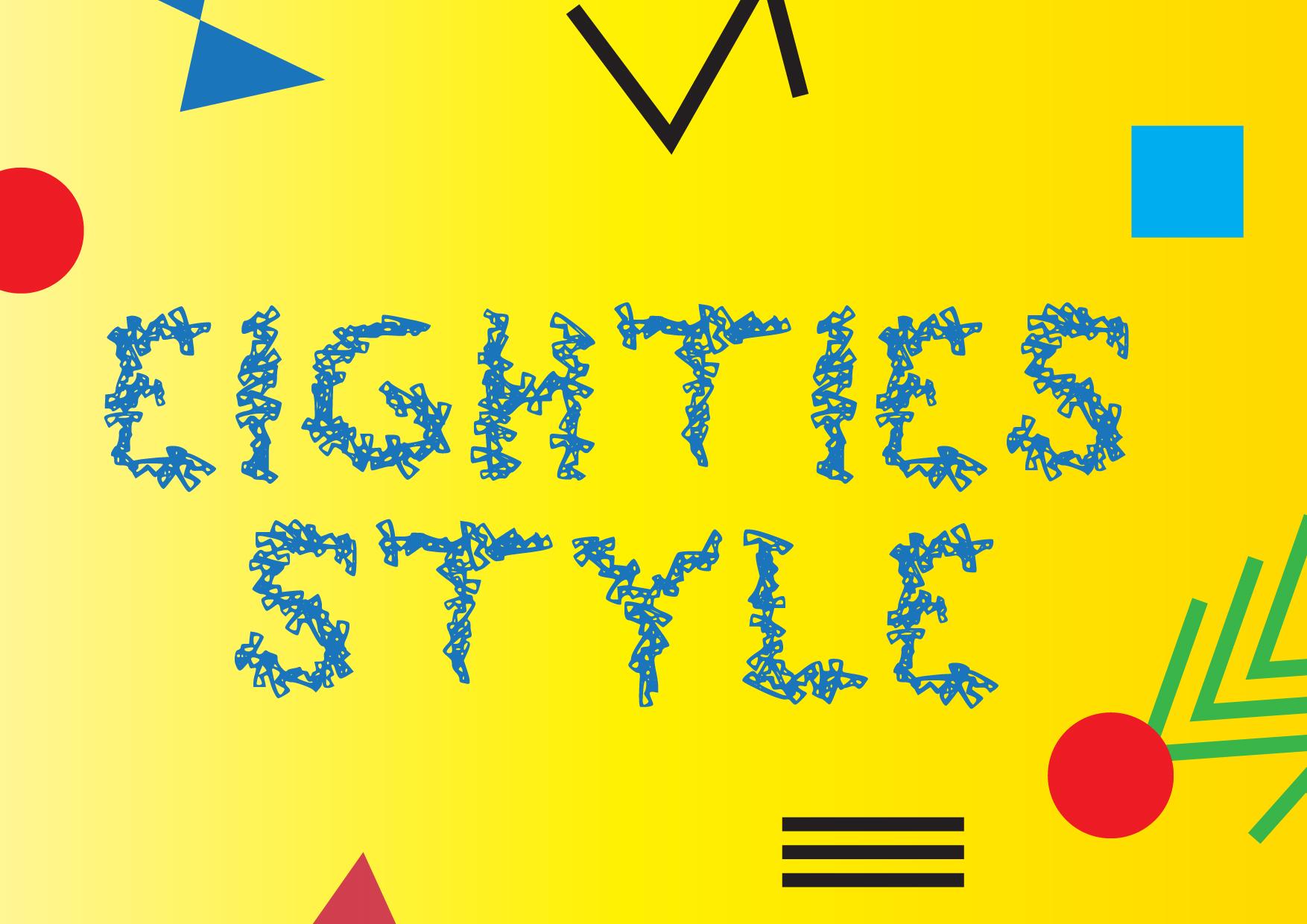 Eighties Style Font