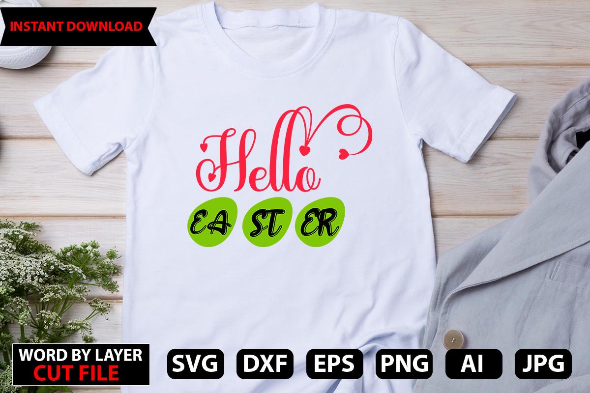 Hello Easter, Happy Easter Design