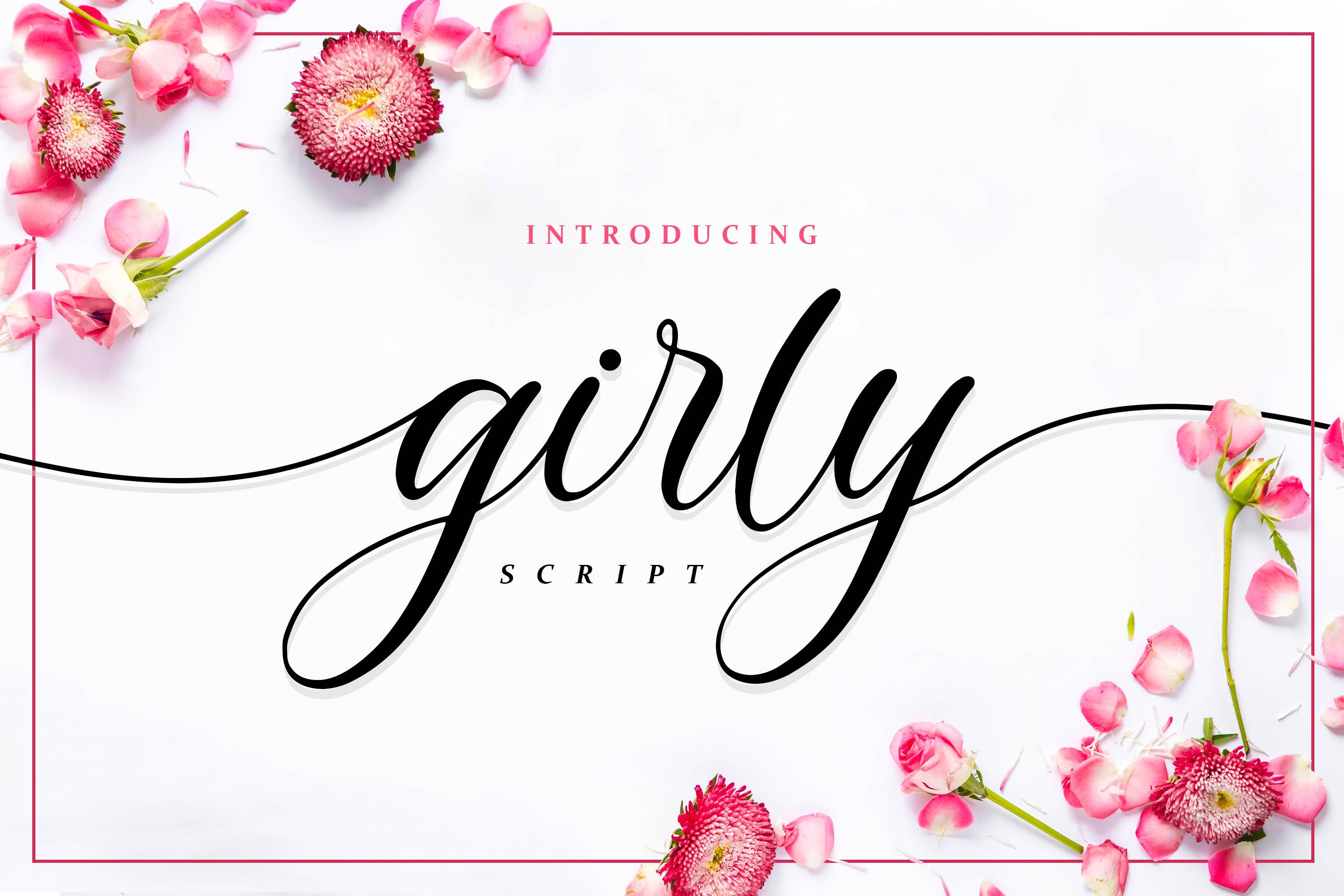 Girly Font