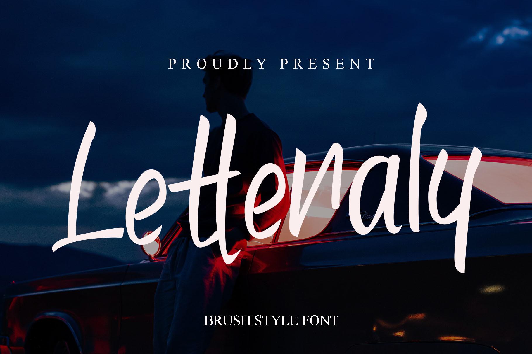 Leterally Font