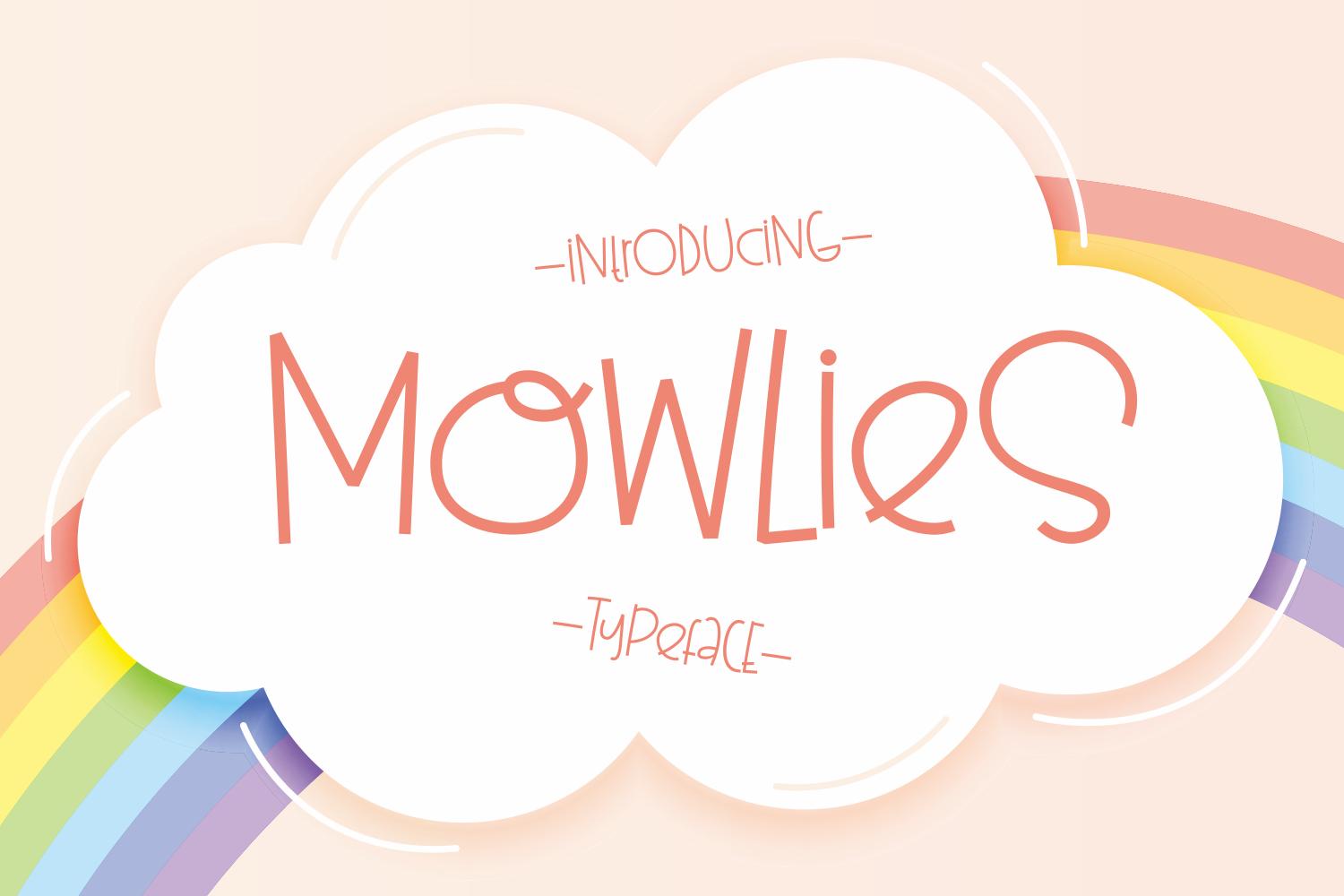 Mowlies Font