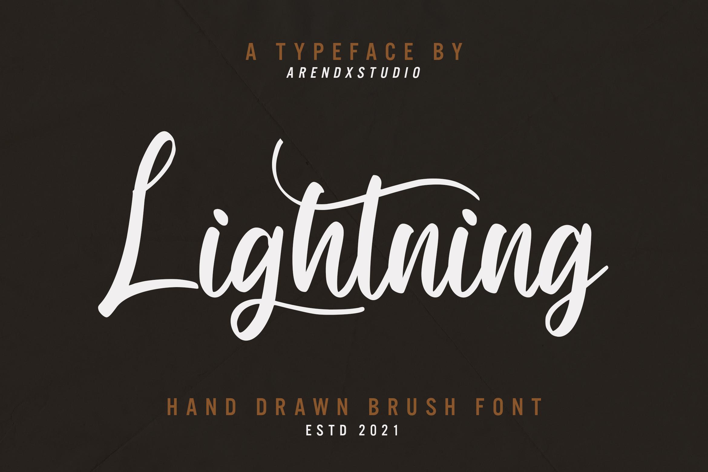 Lightning Font
