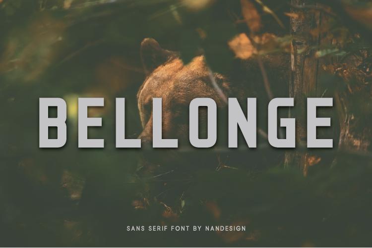 Bellonge Font