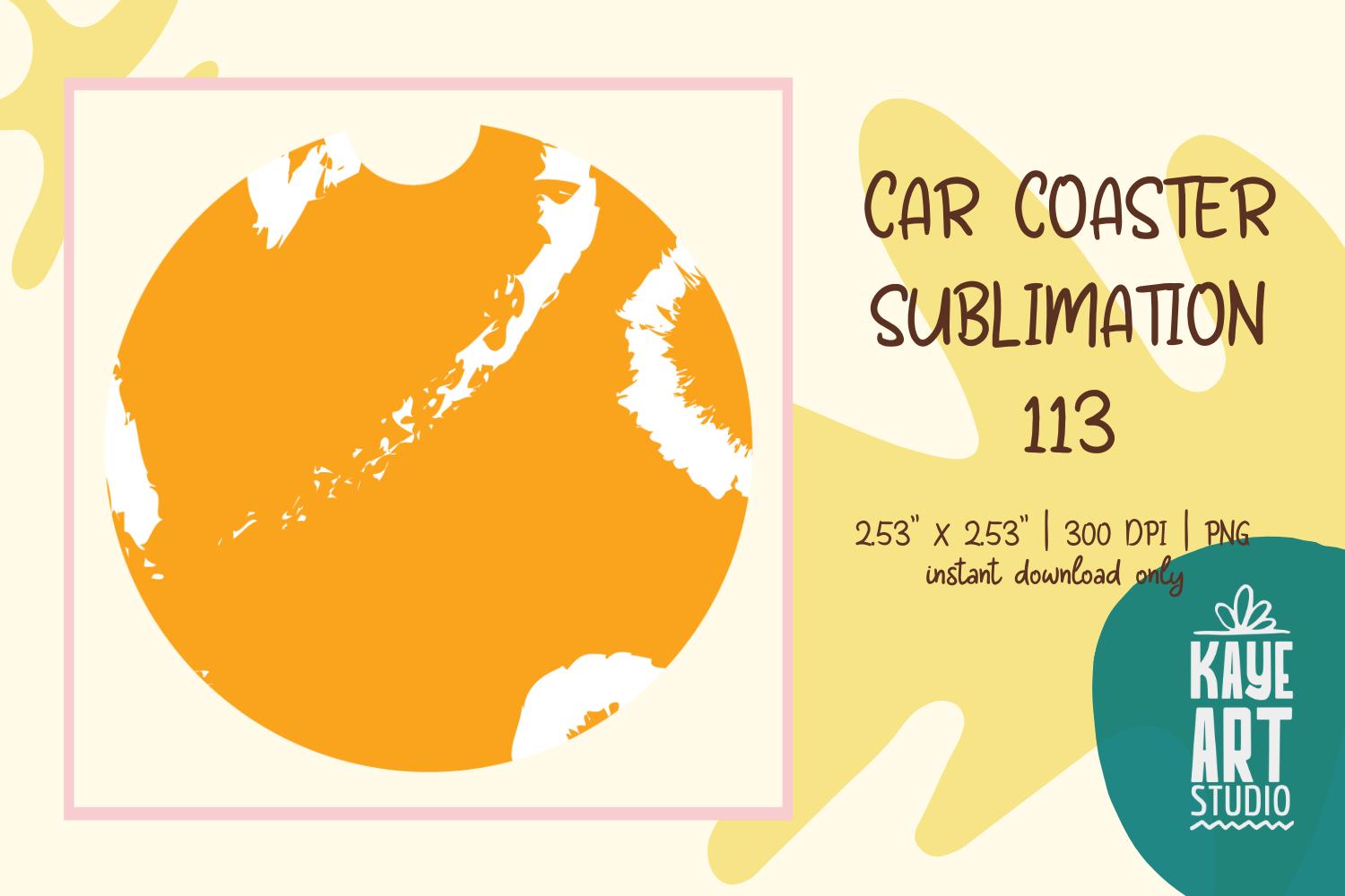 Car Coaster Sublimation PNG 113