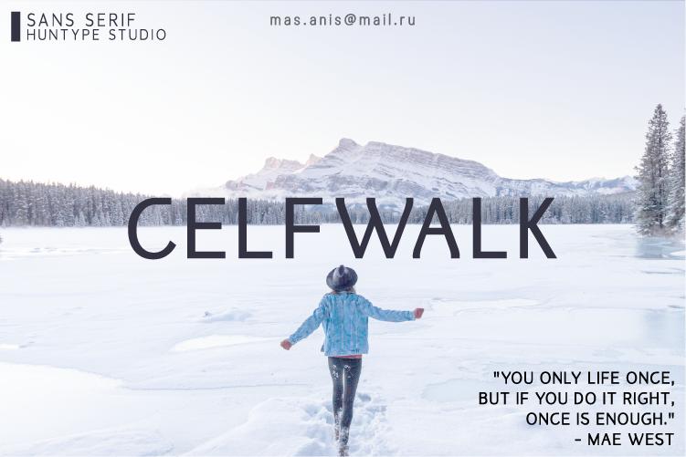 Celfwalk Font