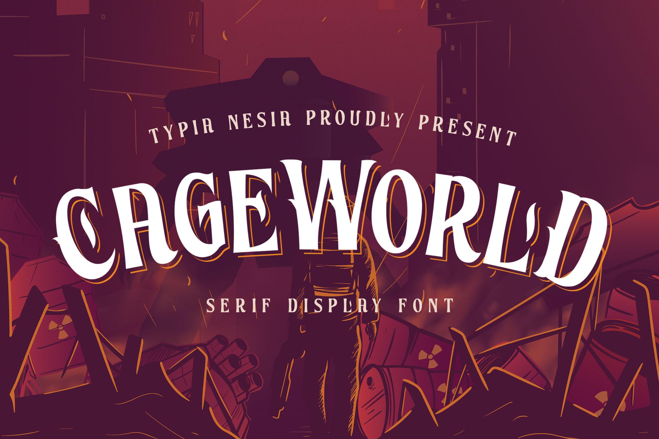 Cageworld Font